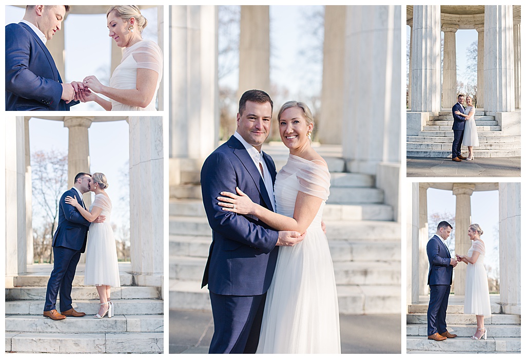 DC War Memorial Elopement Wedding